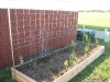 Cattle Fence added to driveway bed