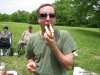 Dave feeding his face