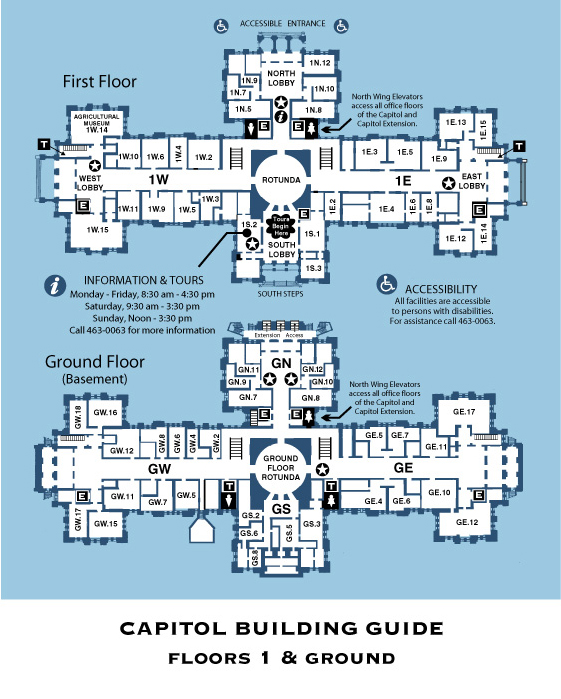 California State Capitol Building Floor Plan - floorplans.click