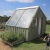 greenhouse and tool shed