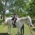 Bryson rides a horse